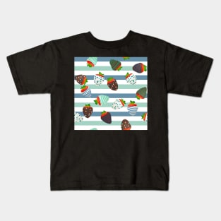 Sailor Neptune Themed Strawberries Kids T-Shirt